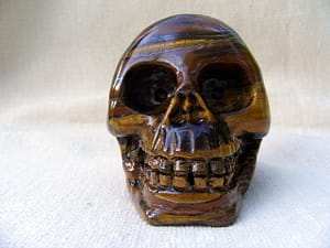 tigers eye crystal skull photo for blog post