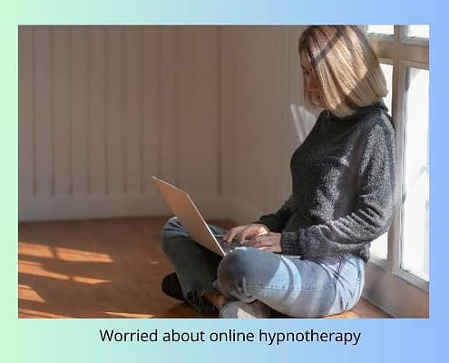 scared of online hypnotherapy